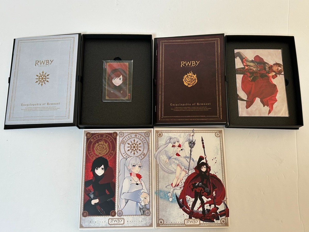 RWBY 初回生産限定版 Blu-ray Vol.1~8 セット 特典付き RWBY Blu-ray vol.1-8 Set First Limited Edition (with Bonus Booklet