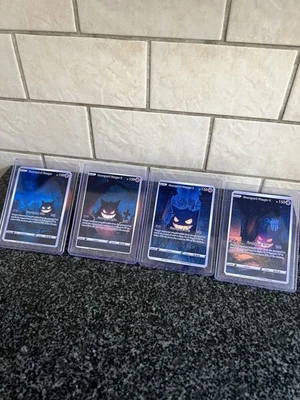 Graveyard Gengar Set Custom Fan Art Cards - Image 1 of 4