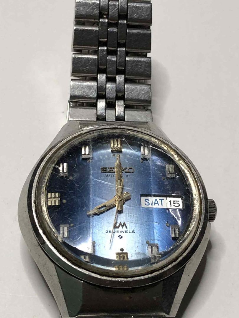 Seiko LM Automatic 25-Jewel Self-Winding Men's Watch