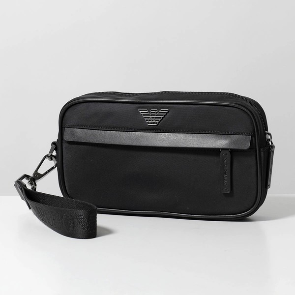 Emporio Armani Clutch Tasche Beauty Case Herren Second Bag Eagle Plate Bag Sc...-image
