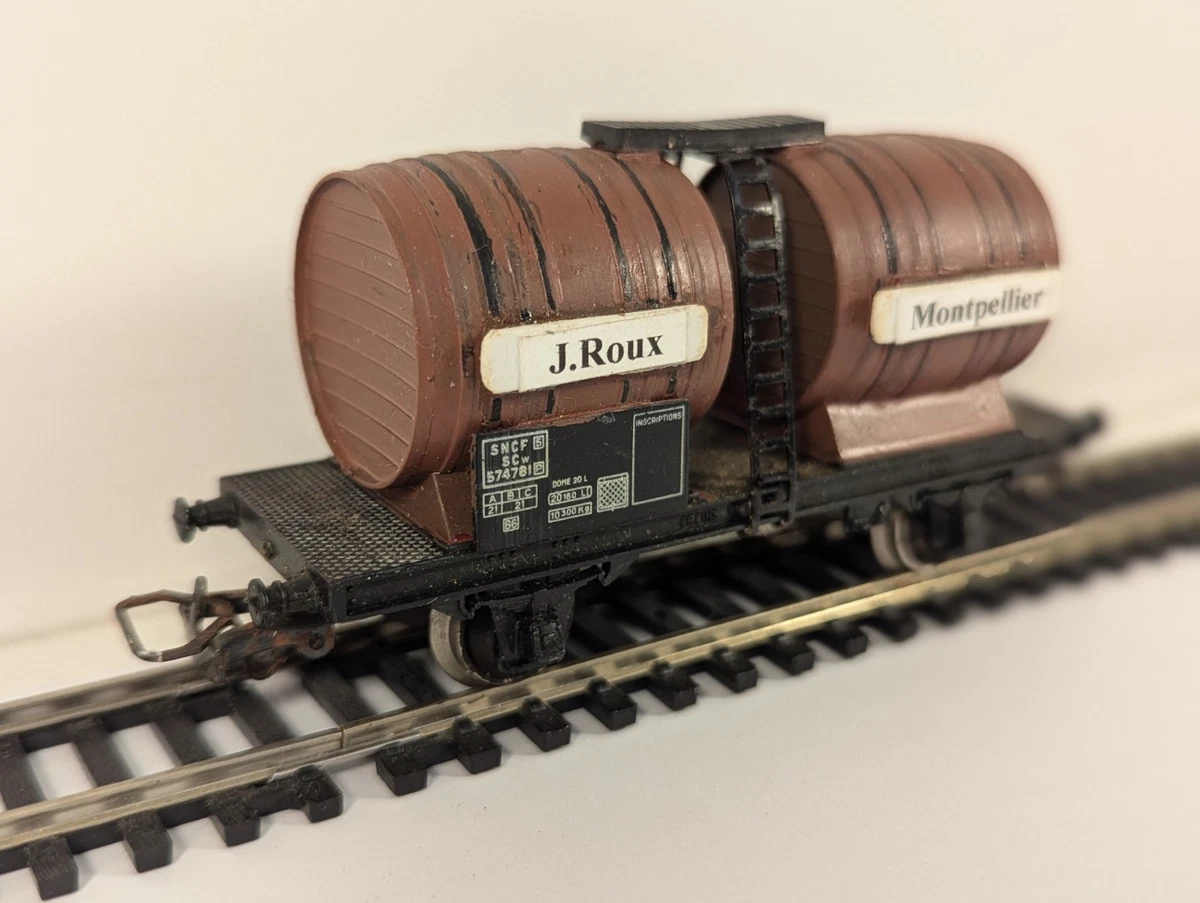 Wagon Jouef HO Transceréales ERNEWA 663300 - échelle 1/87, Neuf