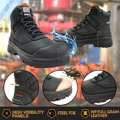 Herman Survivors Men\'s Groundbreaker Steel Toe Work Boots Size 7.5 Herman Survivors Men main image 2