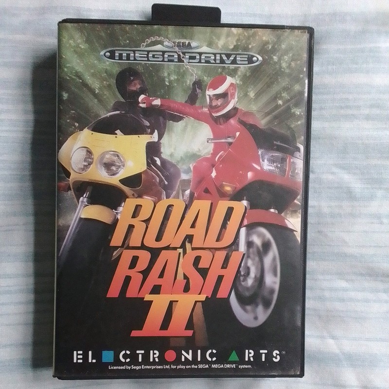 Road Rash II - Sega Mega Drive - Boxed with Manual