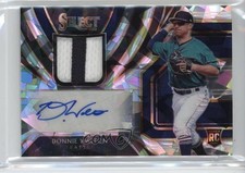 2020 Panini Select Rookie Jersey Cracked Ice Prizm 24/25 Donnie Walton Auto 15s4