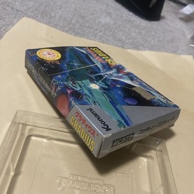 Gradius W/Box Manual Famicom FC NES Rare Retro Very Good Used Game NTSC-J Japan
