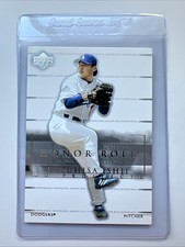 Kazuhisa Ishii 2002 Upper Deck Honor Roll Prospects 157 Dodgers + Card Saver