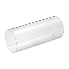 Clear Rigid Acrylic Pipe 65mm ID x 70mm OD 6" Round Clear Plastic Tube