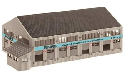 #ad Model Power 2621 N Scale World Express Logistics Center Warehouse $19.49