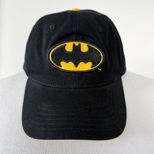 Batman DC Comics Snapback Hat Cap Mens Womens Comic Gift Movie Embroidered Black