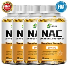 Acetylcysteine capsules help with phlegm removal anti-inflammatory antioxidant