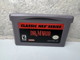 Dr. Mario Classic Nes Series - NINTENDO GAME BOY ADVANCE GBA - Game & Manual