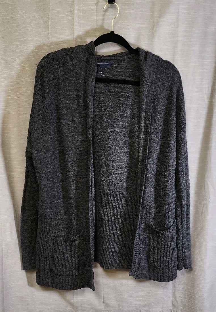 American Eagle Outfitter Open Front Cardigan/ Hoo… - image 1