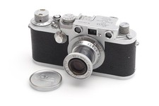 Leitz Leica IIIf Red Dial #684455 ELC w. Elmar 3.5/5cm