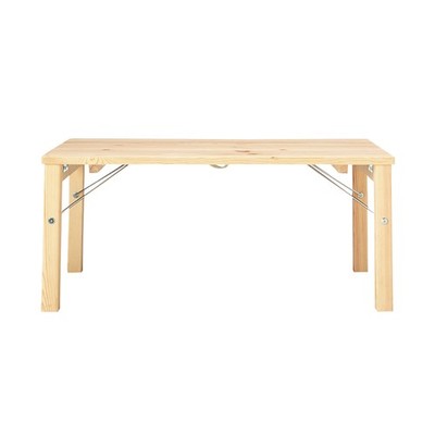 MUJI Pine wood low table/folding type Width 80 x Depth 50 x Height 35cm