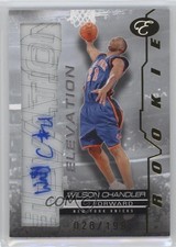 2007-08 Bowman Elevation Rookie Writings 28/199 Wilson Chandler #RW-WC Auto 0af