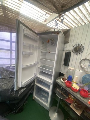 Kühlschrank Haier Hochglanz Grau Hochschrank