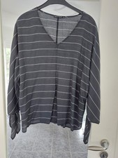 Damen-Bluse von Jette Joop, Gr. 42, grau/wei�...