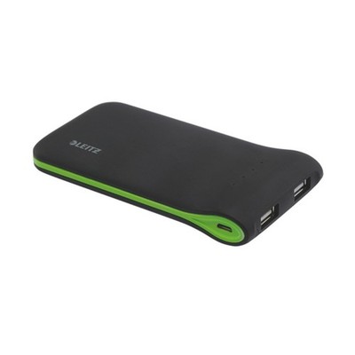 Leitz Complete tragbares USB Ladegerät für Mobilgeräte, Schwarz