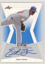 2014 Leaf Metal Draft Blue Prismatic 23/50 Erick Fedde #BA-EF1 Auto 3c7