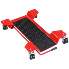 Motorcycle Dolly Park N Move Park Center Stand with 360° Casters Load 500lbs