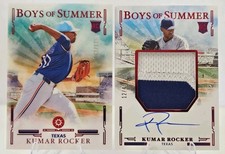 Kumar Rocker 2025 Boys Of Summer Jumbo Material Auto /49 + Base /175《Sharp》🔥
