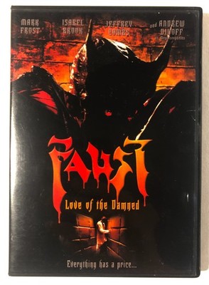 Faust: Love of the Damned (DVD, 2000) Brian Yuzna, Jeffrey Combs RARE OOP Horror