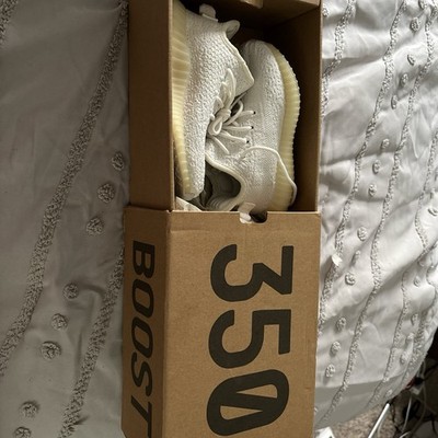 adidas Yeezy Boost 350 V2 Infant Baby Sneakers White Textile 8K EU 25 BB6373