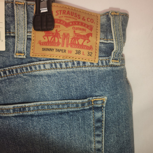 Levi's Skinny Taper Ripped/Paint Jeans - Herren 38X32 - Bild 7 von 13