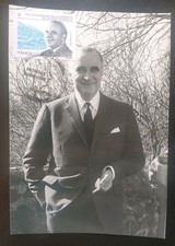 Carte 1er jour président Georges Pompidou obl Montboudif 2011 TIMBRE N° 4561