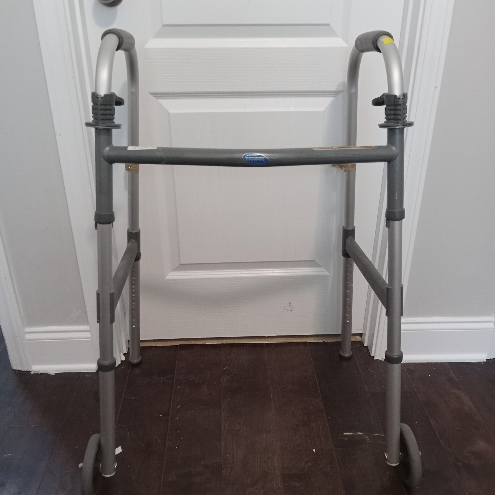 Invacare Walker 62915F with Drive Medical 101051 Walker Crutch Attachment eBay
