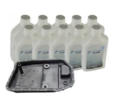 OEM ZF 10 Liters Automatic Transmission Fluid and Oil Pan Kit for BMW E70 E71