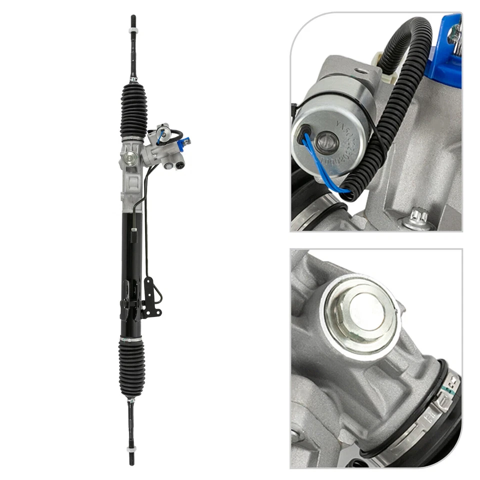 For Nissan Murano 2009-2010 3.5L 4DR Power Steering Rack and Pinion Black Foto 2 de 4