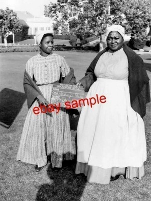 Hattie Mcdaniel Butterfly Mcqueen Wardrobe Test Photo Gone With