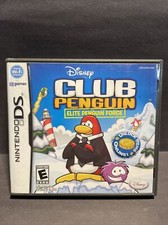 Club Penguin: Elite Penguin Force (Nintendo DS, 2008) Complete W/Manual Tested