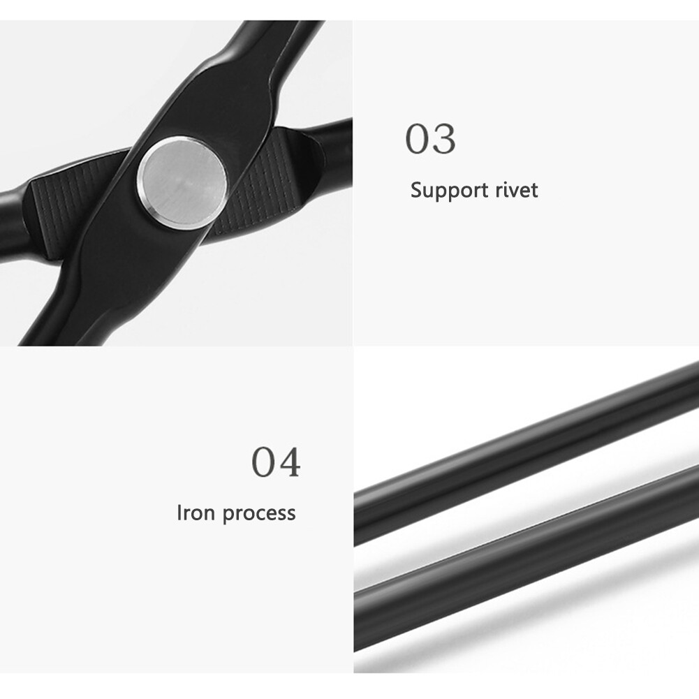 42.5cm Long Fire Tongs Fireplace Tongs Log Coal Grabber Wood Log