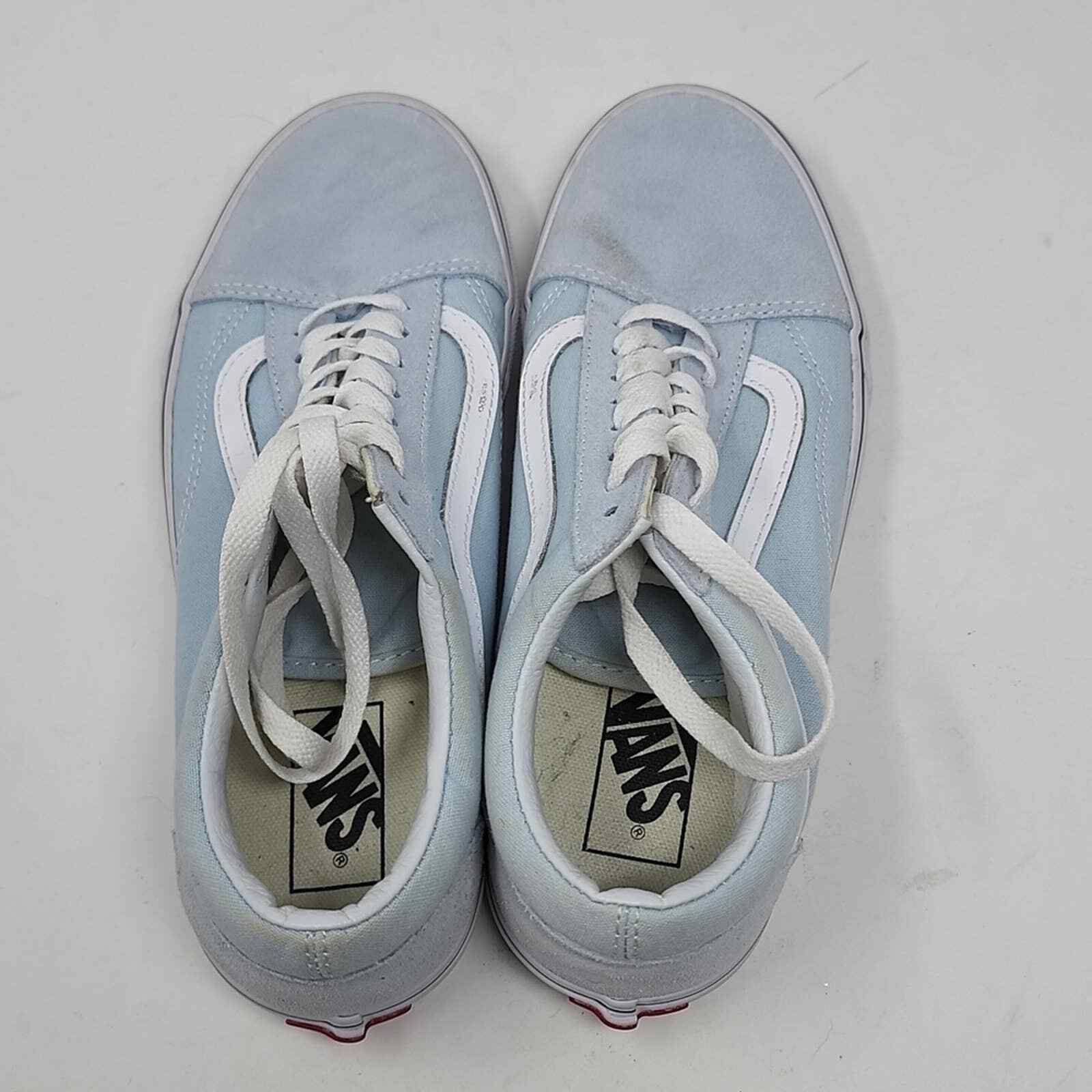 Vans Old School Unisex Sneakers Sude Blue Size 8.5 - image 6