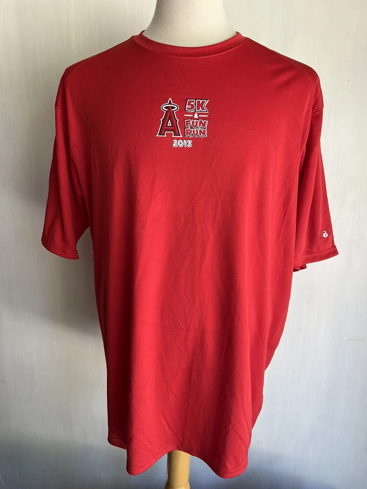 LOS ANGELES ANGELS (2013) Official MLB 5K & Fun Run Participant T-Shirt Size 2XL - Image 2 of 4