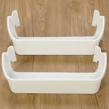 2x Refrigerator Door Shelf Bin Replacement For Frigidaire PLHS39EESS1 240363701