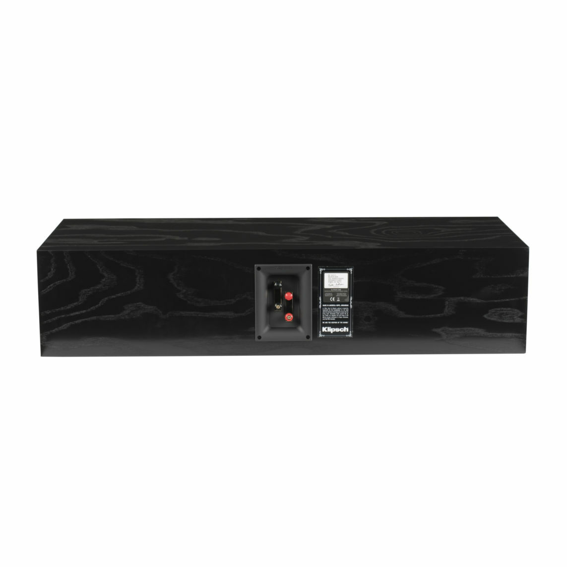Klipsch RC 64 III Center Channel Speaker Black Ash B Stock Klipsch RC 64 III Center Channel Speaker Black Ash B Stock