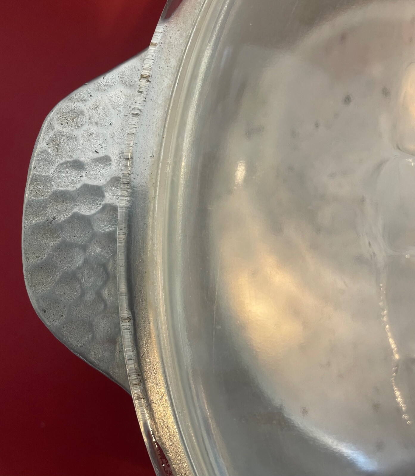 Vintage Wagner Dutch Oven Round Roaster 3248 10" w/ Glass Lid