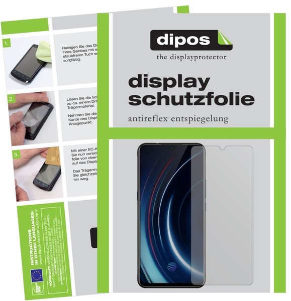 3+3X Schutzfolie FüR Vivo Iqoo Matt Displayschutzfolie Folie Display Schutz-image