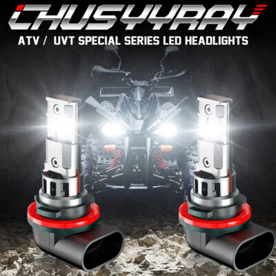 Bombilla LED De Faro Para Kawasaki BRUTE FORCE 750 (2012-2019) - 12V, 35/35W, 6000K, Color Blanco Frío