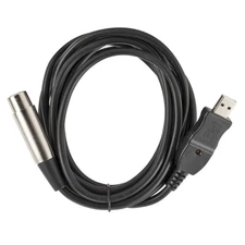 3m Pug &play USB Microphone Link Cable For PS2/PS3/WII/XBOX Game devices