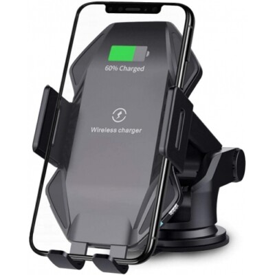 Car Wireless Charger Mount Dashboard Air Vent Holder Fast Charge for Smartphones