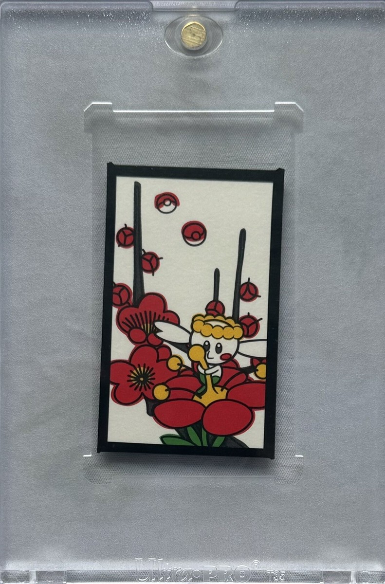 2016 Pokémon Hanafuda Flabébé PSA 10 Flabebe Pokemon Japanese Card Mario Pikachu Hanafuda