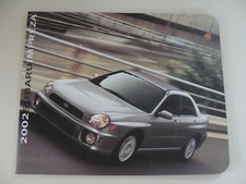 2002 Subaru Impreza  Dealers Advertising Sales Brochure  NOS