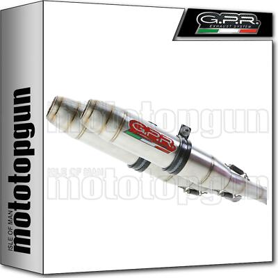 GPR EXHAUST HOM DEEPTONE CAFE RACER STAINLESS STEEL MOTO GUZZI 1000 GT 1992 92
