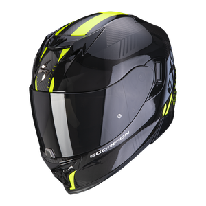 Casco Scorpion EXO-520 Aria Laten Nero- Giallo Fluo XS New 2021 | eBay