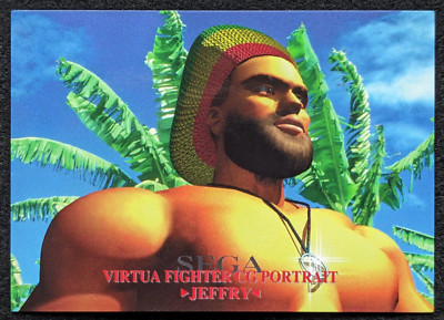 JEFFRY McWILD VIRTUA FIGHTER CG PORTRAIT SEGA FREAKS No.67