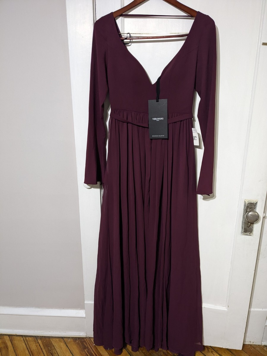 vera wang burgundy wedding dress Vera Wang: Julianne